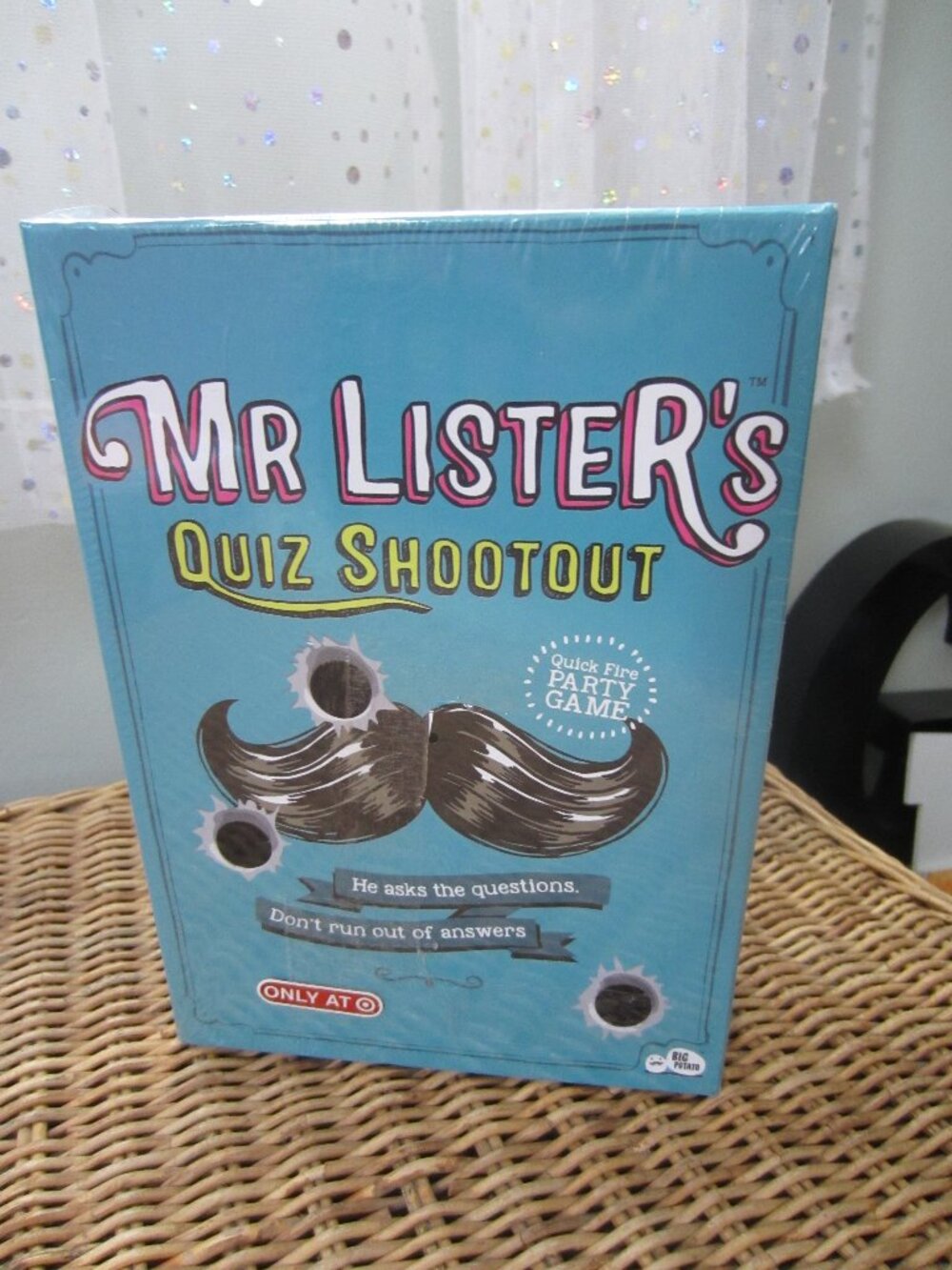 NIB/Mr. Lister's Quiz Shootout Game ~ BRAND NEW, SEALED!